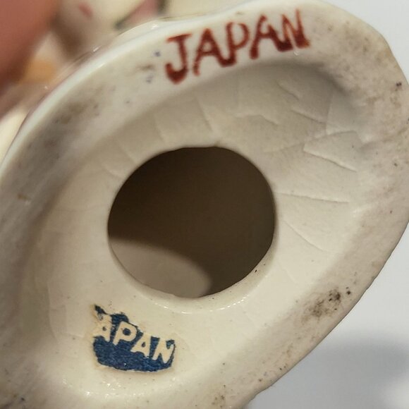 Commodore Japan Heavenly Christmas Noel Angel Candle Holders Figurines - Picture 8 of 13